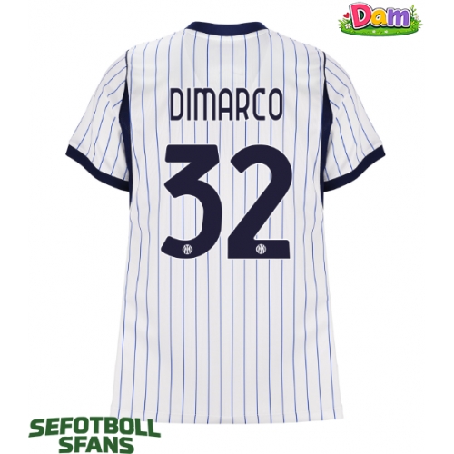 Inter Milan Federico Dimarco #32 Bortatröja Kvinnor 2026-27 Kortärmad